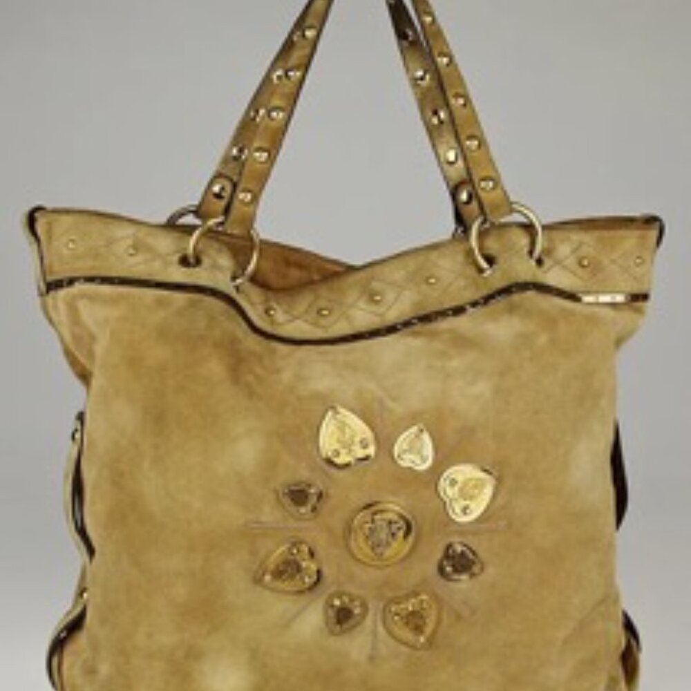 Gucci Tan Suede Irina Tote *Like new